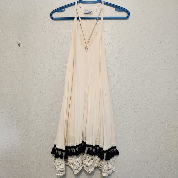 BSB COLLECTION Mini Dress Tassels European Size 40 - Picture 1 of 7